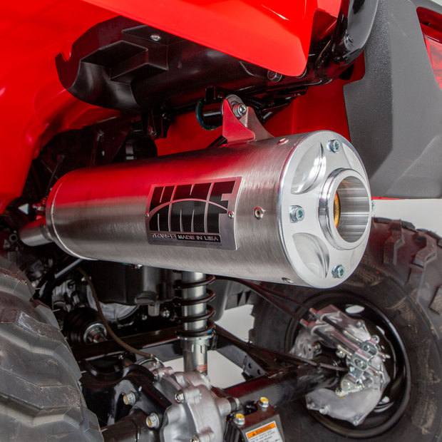 HMF Exhausts & Front Bumper on Honda Rancher 420
